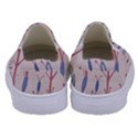 Abstract Pattern Floral Branches Kids  Canvas Slip Ons View4