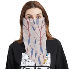 Abstract Pattern Floral Branches Face Covering Bandana (triangle) by Ndabl3x