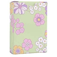 Pattern Background Vintage Floral Playing Cards Single Design (rectangle) With Custom Box