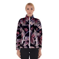 Flowers Floral Pattern Design Women s Bomber Jacket