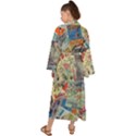 Paper Scattered Vintage Maxi Kimono View2