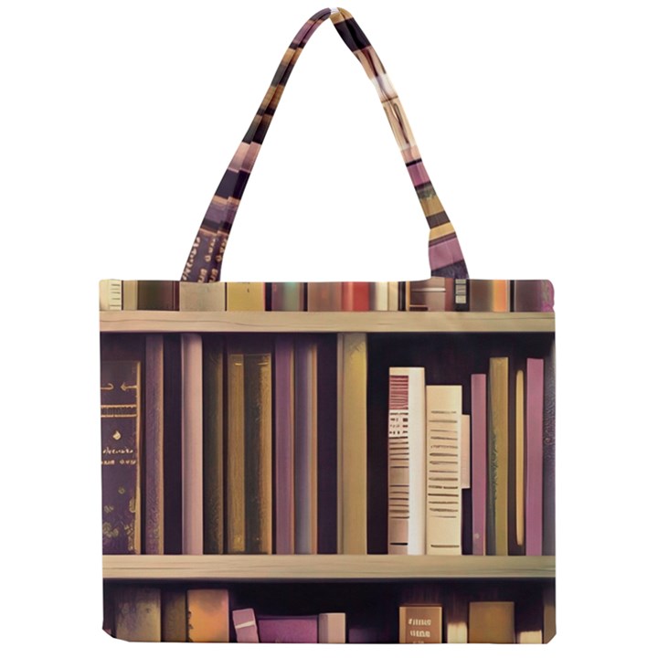 Books Bookshelves Office Fantasy Background Artwork Book Cover Apothecary Book Nook Literature Libra Mini Tote Bag