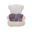 City New York Nyc Skyscraper Skyline Downtown Night Business Urban Travel Landmark Building Architec Full Print Cuddly Teddy Bear View2