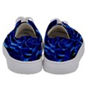 Blue Roses Flowers Plant Romance Blossom Bloom Nature Flora Petals Kids  Low Top Canvas Sneakers View4