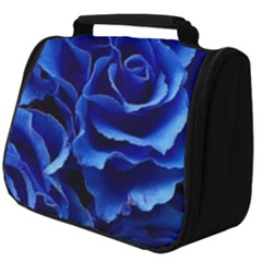 Blue Roses Flowers Plant Romance Blossom Bloom Nature Flora Petals Full Print Travel Pouch (big) by Proyonanggan