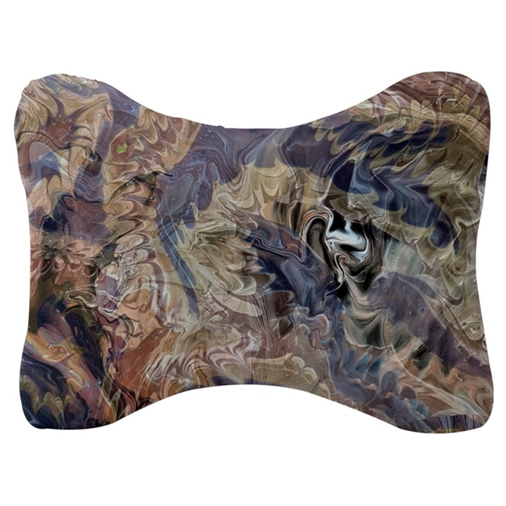 Abstract wings Velour Seat Head Rest Cushion