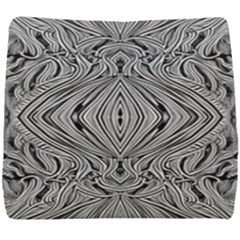 Black And White Pattern 1 Seat Cushion by 2607694