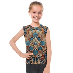 Pattern 1 Kids  Mesh Tank Top by 2607694