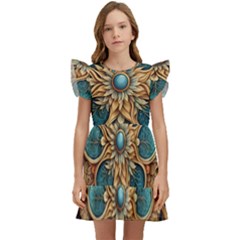 Pattern 1 Kids  Winged Sleeve Dress by 2607694