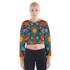 Pattern 2 Cropped Sweatshirt