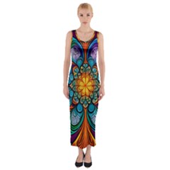 Pattern 2 Fitted Maxi Dress by 2607694