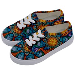 Pattern 2 Kids  Classic Low Top Sneakers