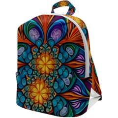 Pattern 2 Zip Up Backpack by 2607694