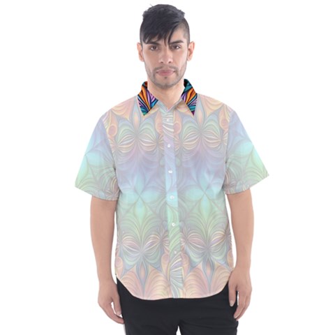 Pattern 2a Pattern 2 Men s Short Sleeve Shirt by 2607694