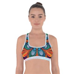 Pattern 2a Pattern 2 Cross Back Sports Bra by 2607694