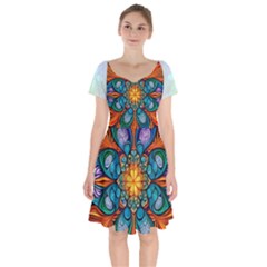 Pattern 2a Pattern 2 Short Sleeve Bardot Dress by 2607694