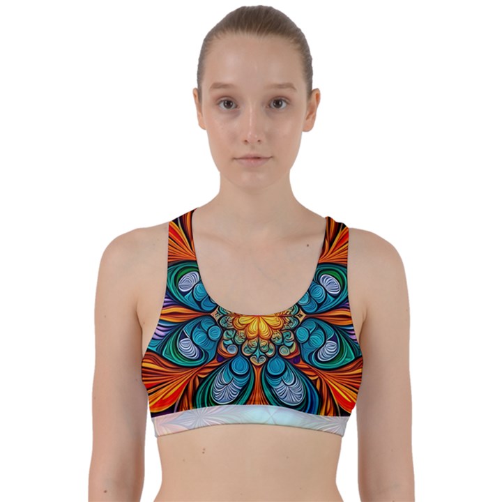 Pattern 2a Pattern 2 Back Weave Sports Bra