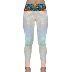 Pattern 2a Pattern 2 Lightweight Velour Classic Yoga Leggings by 2607694