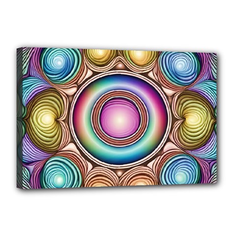 Pattern 3 Canvas 18  X 12  (stretched) by 2607694