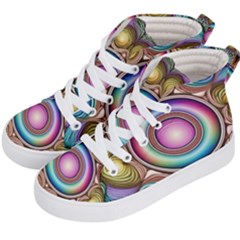 Pattern 3 Kids  Hi-top Skate Sneakers