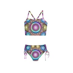 Pattern 3 Girls  Tankini Swimsuit