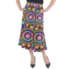 Pattern 3 Midi Mermaid Skirt