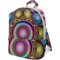 Pattern 3 Zip Up Backpack by 2607694