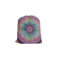 Pattern 4a Pattern 4 Drawstring Pouch (small) by 2607694