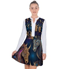 Pattern 5 Long Sleeve Panel Dress