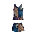 pattern with horses Kids  Boyleg Swimsuit View1