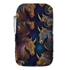 Pattern With Horses Waist Pouch (small) by 2607694a