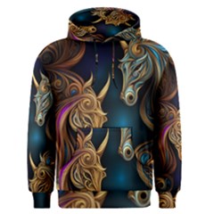 Pattern With Horses Men s Core Hoodie