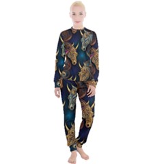 Pattern With Horses Women s Lounge Set by 2607694a