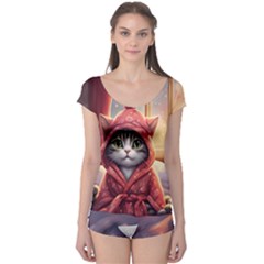 Cat 2 Boyleg Leotard  by 2607694a