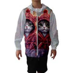 Cat 2 Kids  Hooded Windbreaker by 2607694a