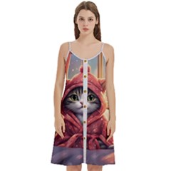 Cat 2 Women s Spaghetti Strap Pullover Cami Dress by 2607694a