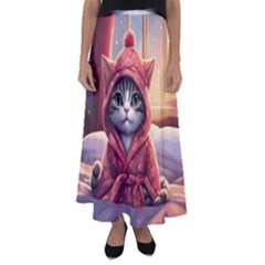 Cat 2 Flared Maxi Skirt by 2607694a