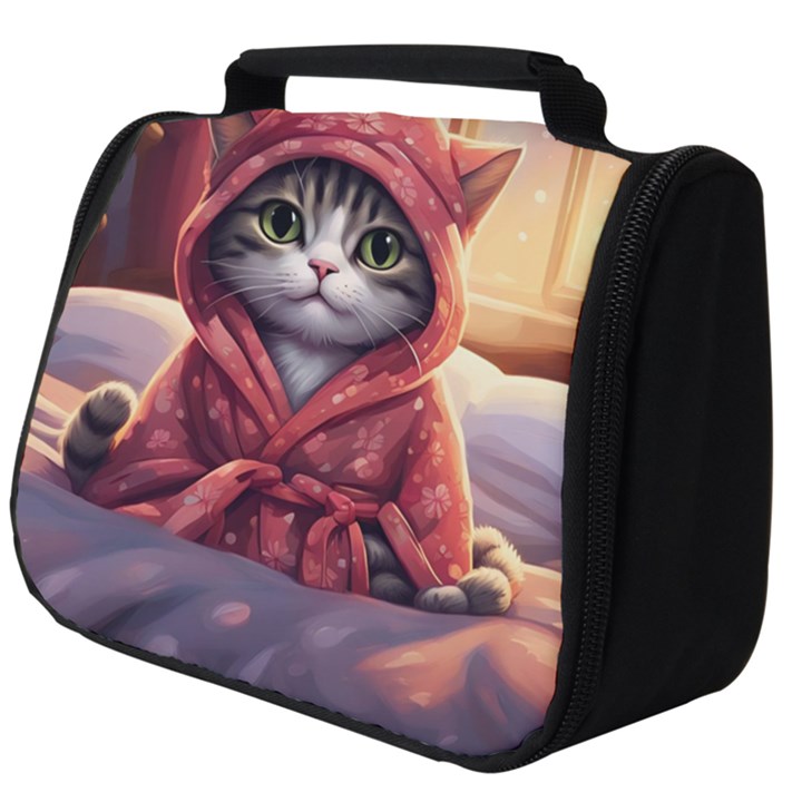 Cat 2 Full Print Travel Pouch (Big)