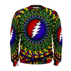 Grateful Dead Bear Pattern Men s Sweatshirt