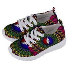 Grateful Dead Bear Pattern Kids  Lightweight Sports Shoes