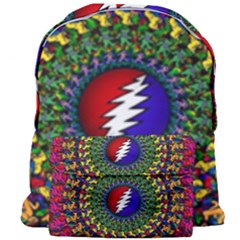 Grateful Dead Bear Pattern Giant Full Print Backpack