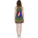 Grateful Dead Bear Pattern Inside Out Reversible Sleeveless Dress View2