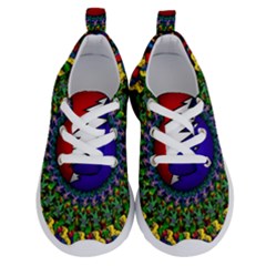 Grateful Dead Bear Pattern Running Shoes