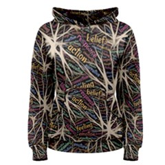 Mental Human Experience Mindset Pattern Women s Pullover Hoodie by Paksenen