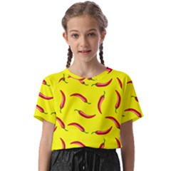  Eat Chili, Shit Lava Kids  Basic T-shirt by CocoBellKidsTV24