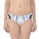 Cat - Artistic Paper Cut Hipster Bikini Bottoms View1