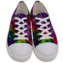 Pride Marble Men s Low Top Canvas Sneakers View1