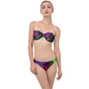 Pride Marble Classic Bandeau Bikini Set View1