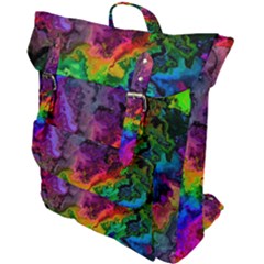 Pride Marble Buckle Up Backpack by MRNStudios