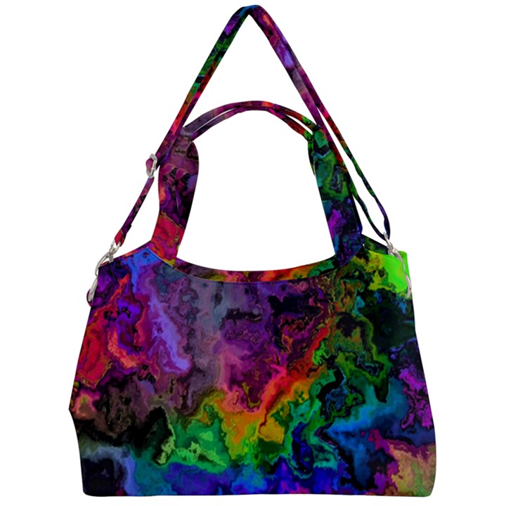 Pride Marble Double Compartment Shoulder Bag